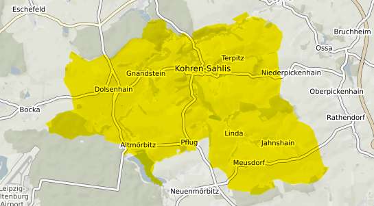 Immobilienpreisekarte Kohren Sahlis